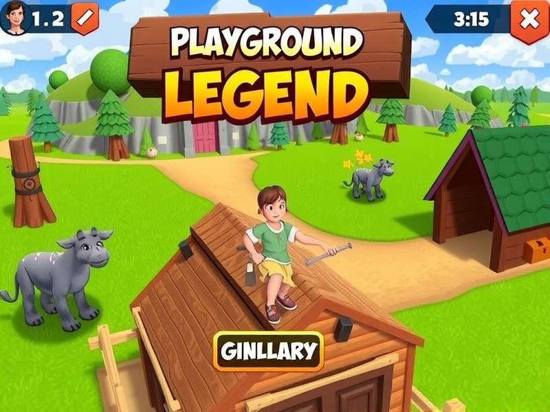 Playground Legend Game Screenshot